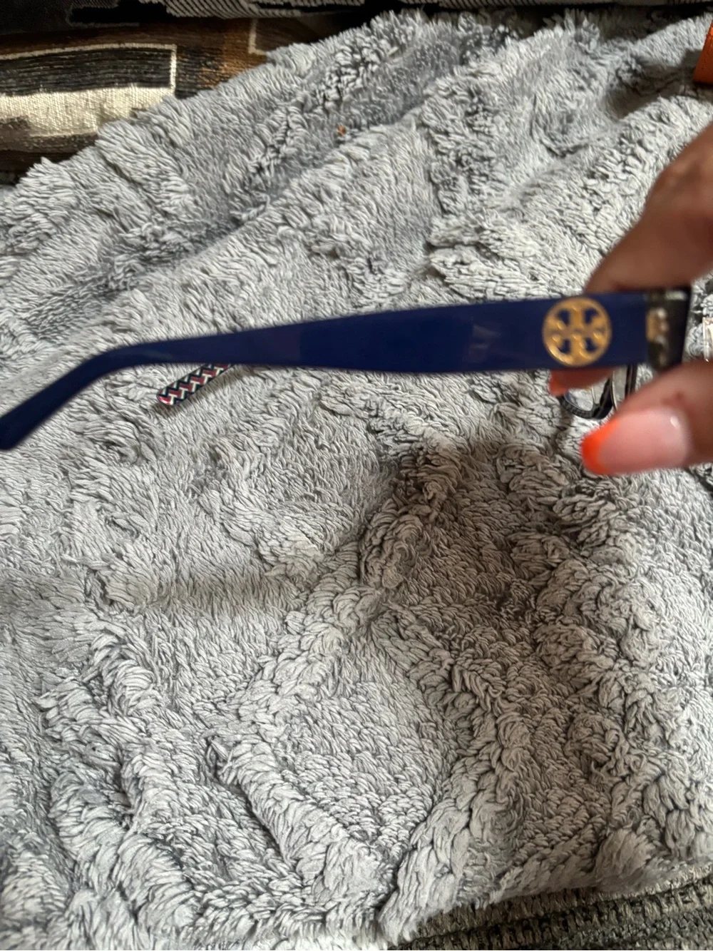 Tory Burch TY2074 1555 Navy Blue Eyeglass Frames NWOT w/ Case & Cloth Rx Ready